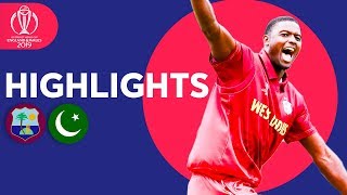 Pakistan Bounced Out For 105  Windies vs Pakistan  Match Highlights  ICC Cricket World Cup 2019 [upl. by Lletnahs774]