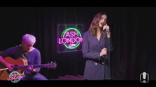 Dua Lipa Performs quotIDGAFquot Acoustic at ASH LONDON LIVE [upl. by Drolyag262]