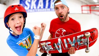 My Son BEAT ME IN SKATE [upl. by Drucy]