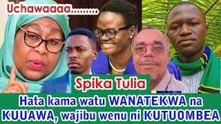 Mchungaji amvaa Spika Tulia kwa kufundishakuhubiri quotUCHAWAquot kanisani BIBLIA haijasema hivyo [upl. by Nnylimaj]