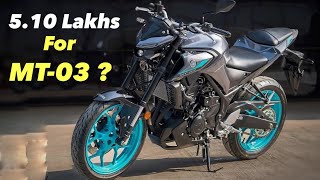 2024 Yamaha MT03 Launched 5 Laakh Ka 💩😂 1 Lakh Discount  Exhaust Sound  On Road Price [upl. by Saerdna]