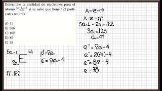 Química  Estructura Atómica [upl. by Koehler]