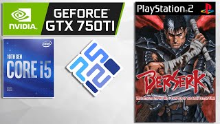 Berserk Millennium Falcon  PCSX2 17  VULKAN  GTX 750 Ti 2GB  i5 10400F  16GB RAM  2160p [upl. by Stoecker946]