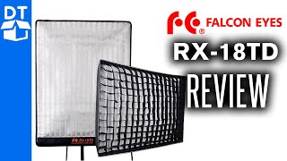 Falcon Eyes RX18TD BiColor LED Lights Unboxing amp Review [upl. by Sterne]