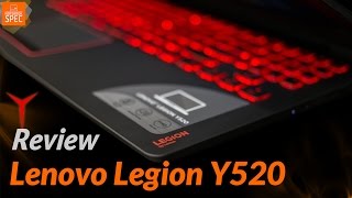 Review Lenovo Legion Y520  Gaming Notebook การ์ดจอ GTX 1050 จอ IPS ที่คุ้มค่าน่าจัดที่สุด [upl. by Ainslee]