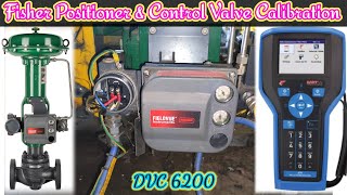 Fisher Positioner Auto Calibration  Control Valve Calibration  Fisher DVC6200 Positioner Calibrate [upl. by Finley858]