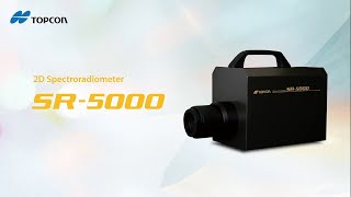 SR5000 2D Spectroradiometer  TOPCON TECHNOHOUSE [upl. by Llertrac]