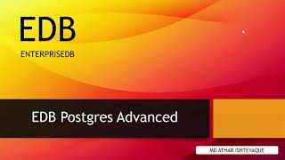 Session  6 Database Maintenance using REINDEXING in EDB Postgres Advanced Server Part5 [upl. by Eudo]