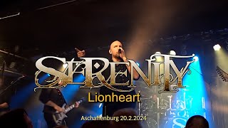 Serenity  Lionheart  Live at Aschaffenburg 2022024 [upl. by Ayatnahs629]