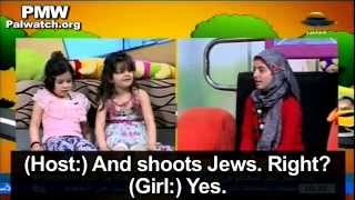 Hamas to kids Shoot all the Jews [upl. by Nylrem703]