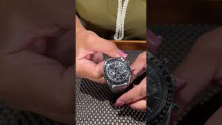 Omega Speedmaster Moonphase Chronograph Watch 30430445201001 Review  SwissWatchExpo [upl. by Ranie637]