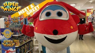 Super Wings Live Mascot Meet amp Greet Event Jett  Keiths Toy Box [upl. by Joline]