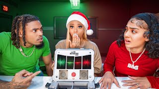 REAL LIE DETECTOR TEST LEADS TO “BREAK UP” 💔  VLOGMAS DAY 3 [upl. by Hu113]