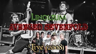 Avenged Sevenfold  Linoleum NOFX Live at Australia [upl. by Aropizt]