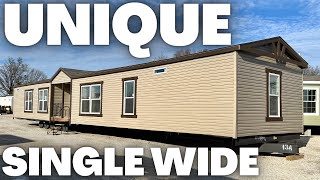 Yall this single wide mobile home is a BIG thumbs up Prefab House Tour [upl. by Ahtnamas510]