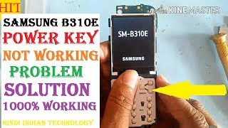 Samsung B310E Power Button Problem Jumper Solution  Samsung B310e Power Button Not Working Problem [upl. by Fredra]