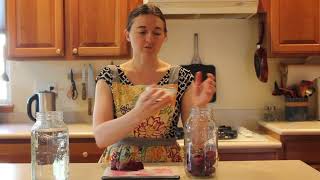 Beet Kvass in One Minute [upl. by Herold]