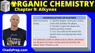 91 Nomenclature of Alkynes [upl. by Nereen]