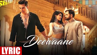 Deewane Hum Nahi Hote Deewani Raat Aati Hai Lyrics [upl. by Yelsek]