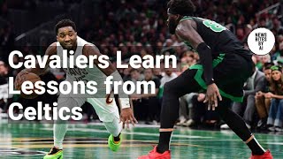 Cavaliers Stumble Against Celtics A Reality Check [upl. by Imaj828]