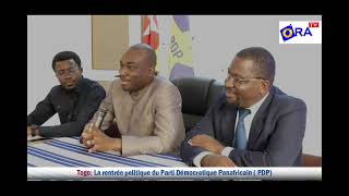 La rentrée politique du Parti Démocratique Panafricain PDP [upl. by Eslek1]