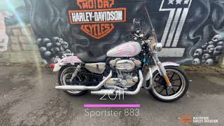 2011 HARLEYDAVIDSON Sportster 883 [upl. by Isla]