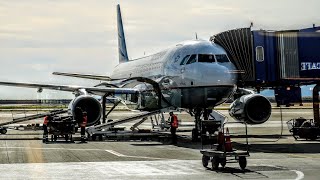 FULL SERVICE ON 30MIN  Aegean  Economy  A320  Heraklion  Athens [upl. by Tiram]