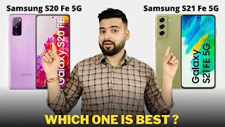 Samsung S20 FE vs Samsung S21 FE  Full Comparison  Should I buy Samsung S20 FE 🤔 [upl. by Kutzenco]