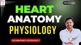 Cardiovascular System Anatomy Physiology Malayalam Anatomy of Heart Anatomy Physiology Malayalam [upl. by Leinaj487]