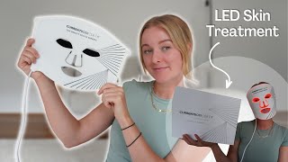 CurrentBody LED Face Mask Review  1 month before and after results [upl. by Zil]