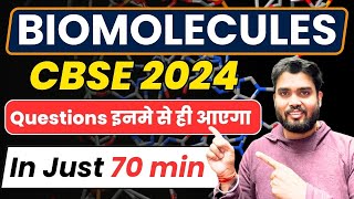 Biomolecules Class 12 One Shot  CBSE 2024 CHEMISTRY  चाणक्यनीति 5O  AB SIR [upl. by Atalie725]