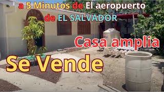 💚 06SE VENDE CASA AMPLIA A ESTRENAR a 5 Minutos de El Aeropuerto de El Salvador propiedadesenventa [upl. by Airehtfele847]