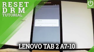 How to Reset DRM in LENOVO Tab 2 A710  Restore DRM License [upl. by Stortz]