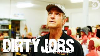 Mike Rowe Makes Intestines for Cut Suits  Dirty Jobs  Discovery [upl. by Streeter]