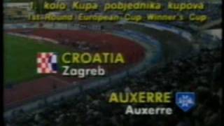 dinamo zagreb  auxerre 31 1994mp4 [upl. by Ecinuahs171]