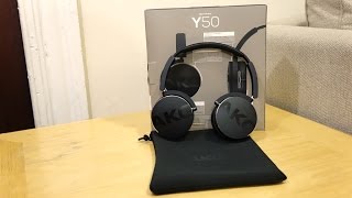 AKG Y50 Headphone Review [upl. by Enaid51]