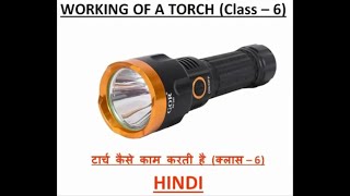 How Torch Works in Hindi 🔦Torch Working hindi Science viralvideo science education learning [upl. by Hadihahs289]