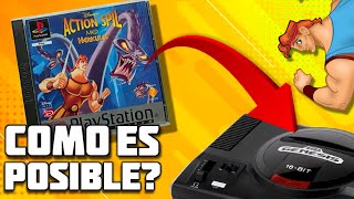 Intentaron portear Hercules DE PLAY 1 AL GENESIS y este fue el resultado Mega Drive  PSX [upl. by Pacificas]