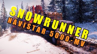 SnowRunner Navistar 5000MV review Thirsty McThirstFace [upl. by Robillard269]