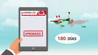 Obtener autorización para viajar a Canadá [upl. by Burny]