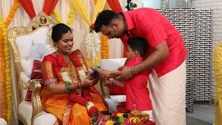 Valaikaapu  Neethu Ajeesh  Baby Shower  Highlights [upl. by Doralia]