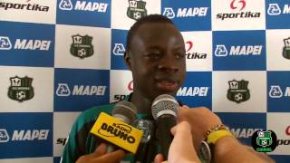 Yussif Chibsah riabbraccia il Sassuolo 23082013 [upl. by Routh]