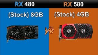 RX 480 8GB vs RX 580 4GB Benchmark [upl. by Mayap]