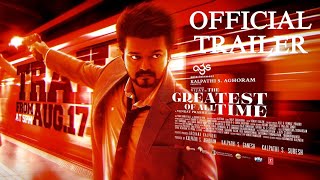 THE GREATEST OF ALL TIME  Hindi Trailer  Vijay Thalapathy  Meenakshi Chaudhary  Venkat Prabhu [upl. by Fulton]