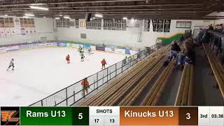 Kincardine Kinucks U13 T2 vs Mount Forest Rams U13 Rep [upl. by Ajiram]