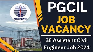 10 PGCIL Jobs 2024 Apply for 38 Suveyor Draughtsman and Junior Engineer Jobs 2024 govtjobs [upl. by Cromwell]