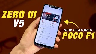 POCO F1  Zero UI V5 By Hyper OS  Android 14  Added Theme Server amp More Features [upl. by Mailand]