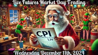 Live Trading the Futures Market  December 11th 2024 [upl. by Carrington828]