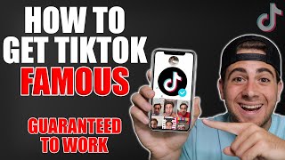 How To Get TikTok Famous in 10 Minutes Guaranteed To Work [upl. by Cence]