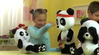 Panda Peluches com mecanismo [upl. by Odlamur]